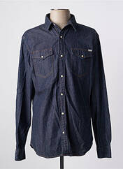 Chemise manches longues bleu JACK & JONES pour homme seconde vue