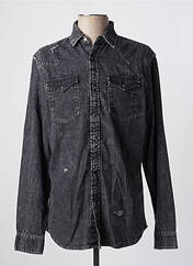 Chemise manches longues gris JACK & JONES pour homme seconde vue