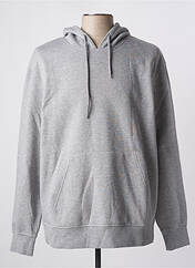 Sweat-shirt à capuche gris JACK & JONES pour homme seconde vue