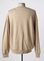 Sweat-shirt beige JACK & JONES pour homme seconde vue