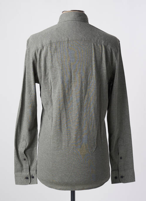 Chemise manches longues gris JACK & JONES pour homme
