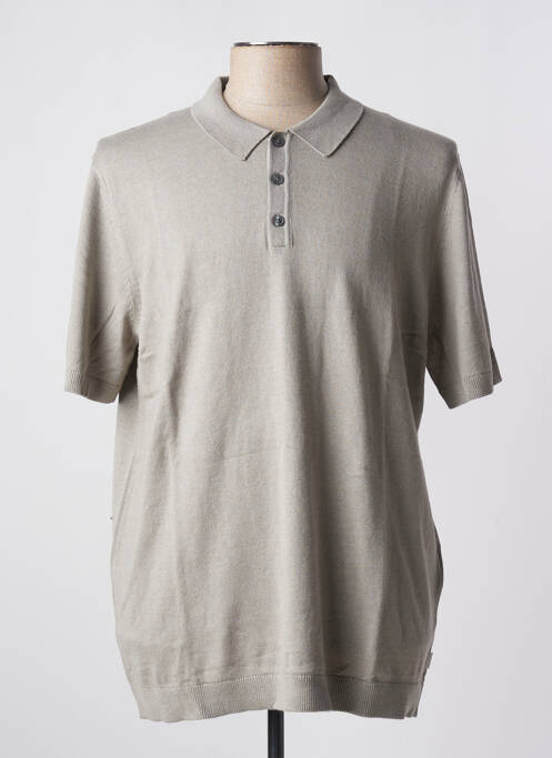 Polo gris JACK & JONES pour homme