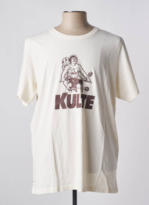 T-shirt blanc KULTE pour homme