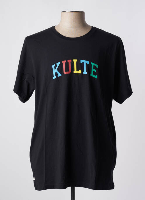 T-shirt noir KULTE pour homme