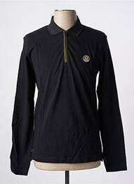 Polo manches longues manches longues noir JACK & JONES homme