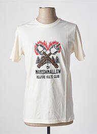 T-shirt stretch manches courtes beige KULTE homme