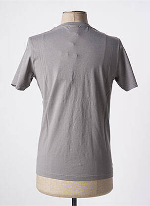 T-shirt stretch manches courtes gris KULTE homme