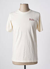 T-shirt beige KULTE pour homme seconde vue