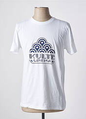 T-shirt blanc KULTE pour homme seconde vue