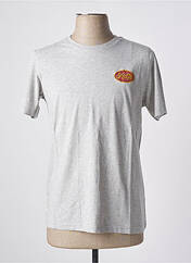 T-shirt gris KULTE pour homme seconde vue