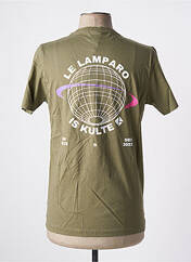 T-shirt vert KULTE pour homme seconde vue