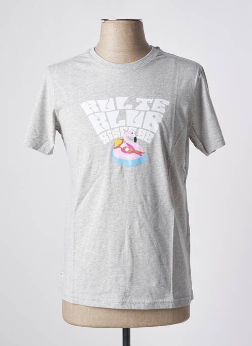 T-shirt stretch manches courtes gris KULTE homme