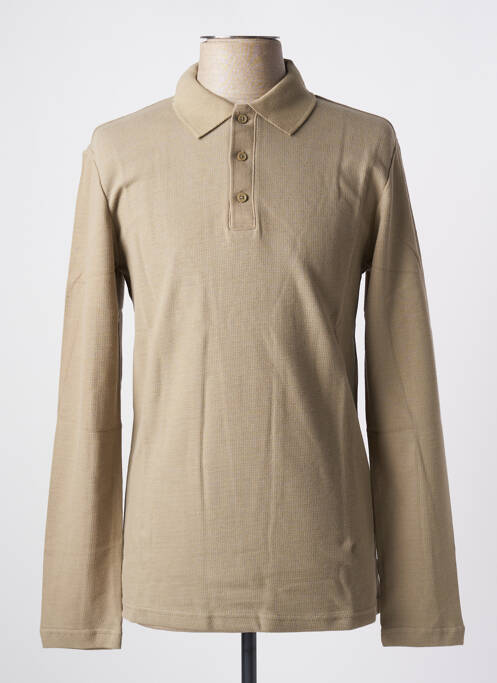 Polo beige JACK & JONES pour homme