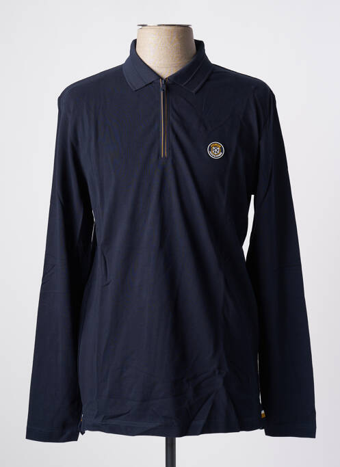 Polo bleu JACK & JONES pour homme