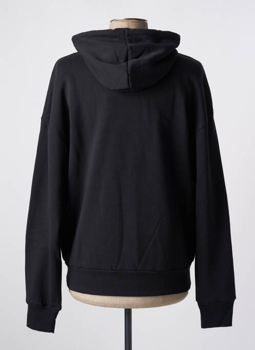 Sweat-shirt à capuche noir JACK & JONES pour homme