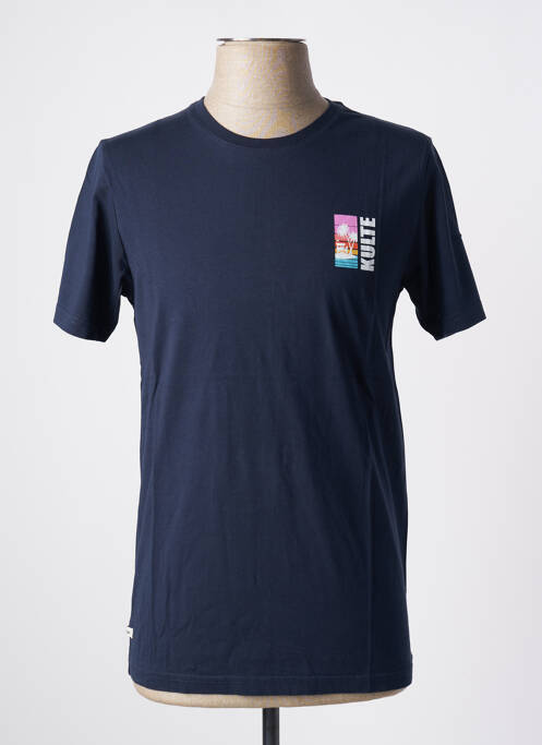 T-shirt bleu KULTE pour homme