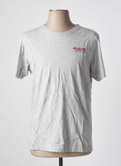 T-shirt gris KULTE pour homme