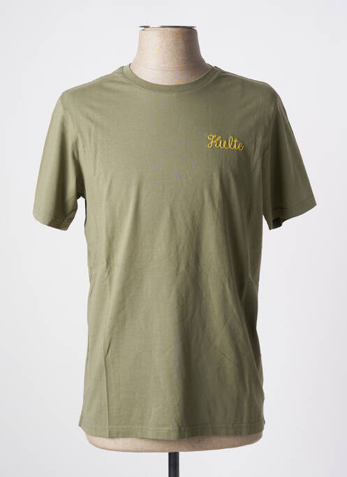 T-shirt vert KULTE pour homme