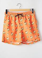 Short de bain orange JACK & JONES pour homme seconde vue