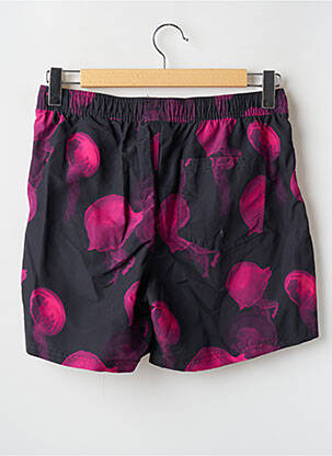 Short de bain tissage popeline rose JACK & JONES homme
