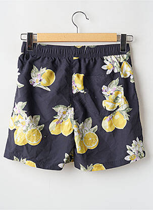 Short de bain tissage popeline gris JACK & JONES homme
