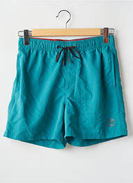 Short de bain tissage popeline vert fonce JACK & JONES homme