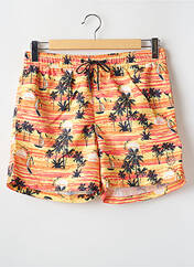 Short de bain orange JACK & JONES pour homme seconde vue