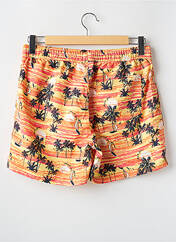 Short de bain orange JACK & JONES pour homme seconde vue