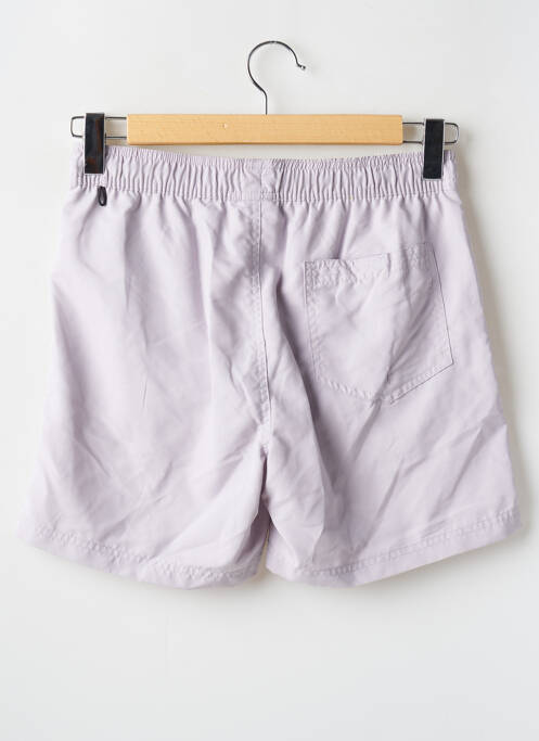 Short de bain tissage popeline gris JACK & JONES homme