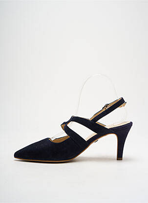 Sandales/nu pieds talon aiguille talon de 4 à 6cm bleu TAMARIS femme