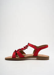 Sandales/Nu pieds rouge REMONTE pour femme seconde vue