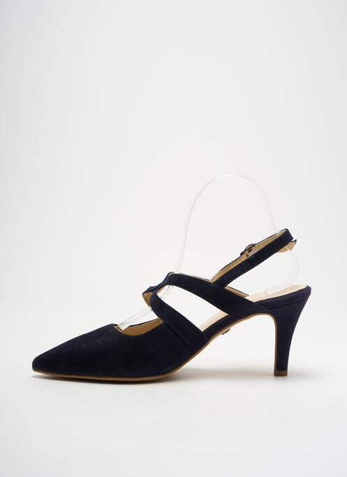 Sandales/nu pieds talon aiguille talon de 4 à 6cm bleu TAMARIS femme