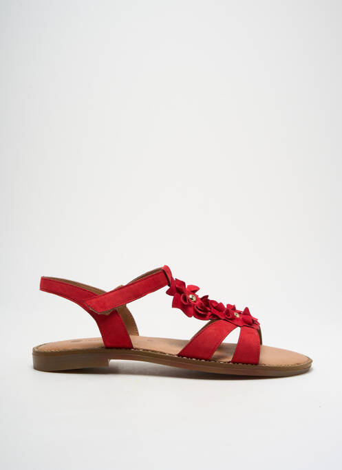 Sandales/Nu pieds rouge REMONTE pour femme