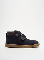Baskets bleu KICKERS pour garçon seconde vue