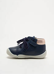 Bottillons bleu KICKERS pour fille seconde vue