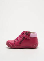 Bottillons rose KICKERS pour fille seconde vue