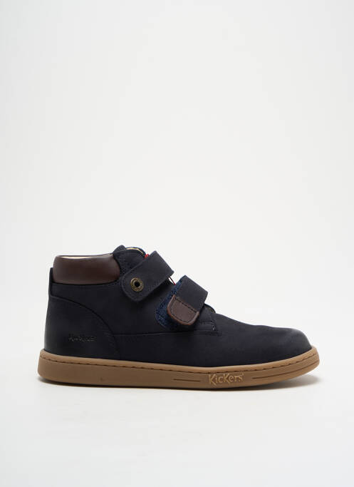 Baskets bleu KICKERS pour garçon