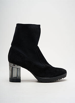 Bottines/boots nubuck talon de 4 à 6cm noir TAMARIS femme