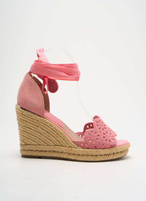 Espadrilles rose TAMARIS pour femme
