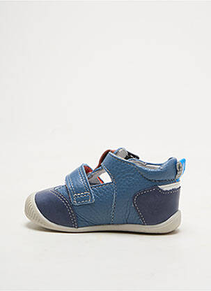 Sandales/nu pieds matière lisse bout rond bleu BABYBOTTE garçon