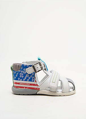 Sandales/nu pieds impression bout rond blanc BABYBOTTE garçon