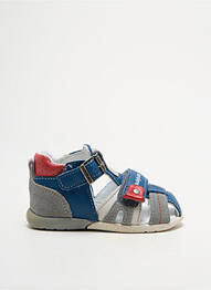 Sandales/nu pieds bout rond bout rond bleu BABYBOTTE fille