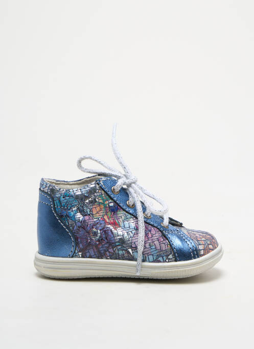 Bottillons bleu BOPY pour fille