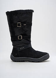 Bottes tissage satiné bout rond noir PRIMIGI fille