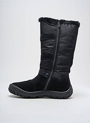 Bottes tissage satiné bout rond noir PRIMIGI fille