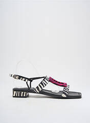 Sandales/Nu pieds noir DANSI pour femme seconde vue