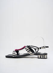 Sandales/Nu pieds noir DANSI pour femme seconde vue