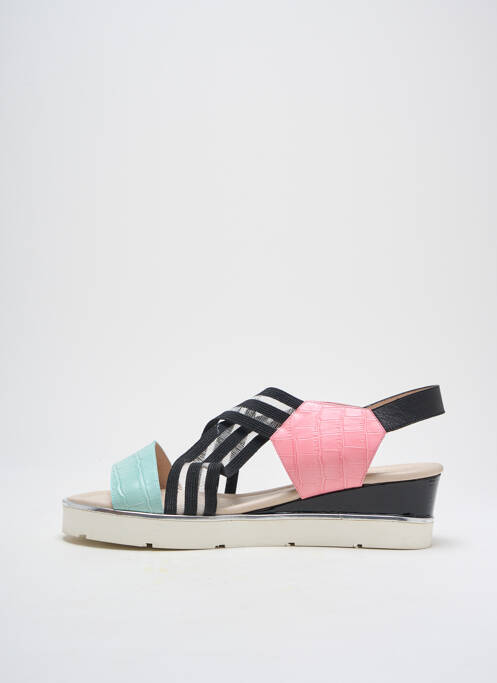 Sandales/Nu pieds rose DANSI pour femme