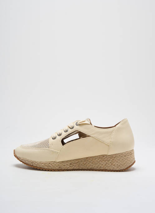Espadrilles beige EMILIE KARSTON pour femme