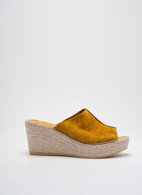 Espadrilles jaune LA MAISON DE L'ESPADRILLE pour femme